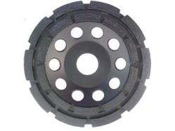 Cup Wheels Diamond Double Rowed - For Screed, Sand Stone, Plaster, Abrasive Conc