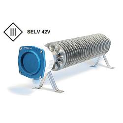 RiRo u - Finned tube heater - SELV - Stainless steel - 250 to 1000 W - Safety extra-low voltage 42 V - Price per unit