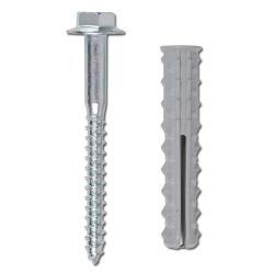 Key screw - with plugs - individually