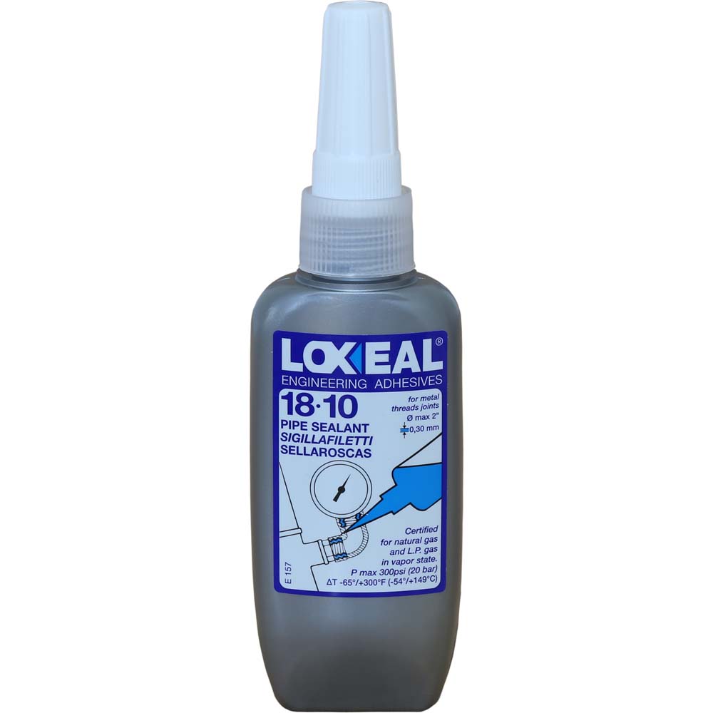 Pipe Sealant "Loxeal 18-10" - Max. Gap 0,3mm - To 10Nm