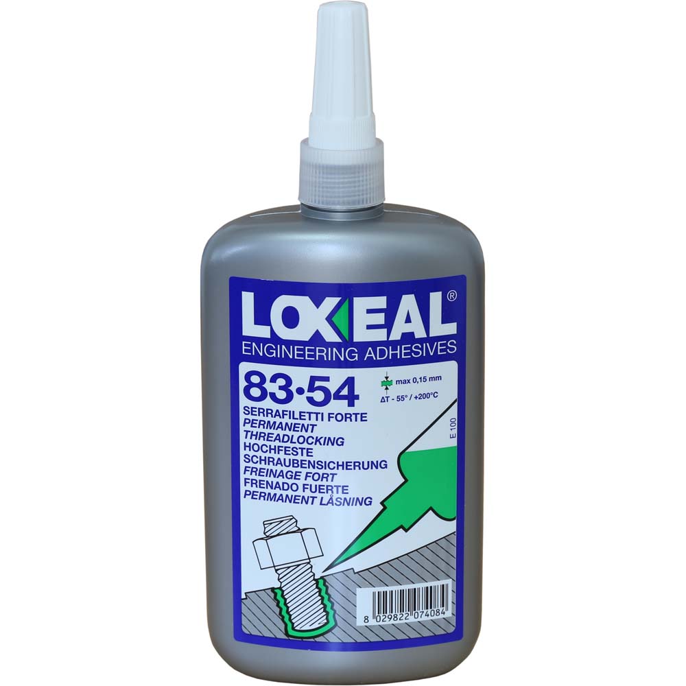 Skruvsäkring "Loxeal 83-54" - max. spalt 0,15 mm - till 35 Nm