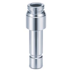 Rett plug-in reduksjonskobling KQG2R - rustfritt stål - slange ytre diameter 3,2 til 16 mm - pris per stykk