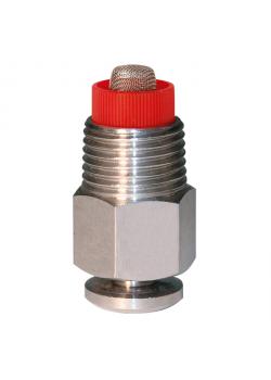 Spray nipple - Ø-thread 1/2 "- pressure cone 17 to 18 mm - length 37 to 46 mm