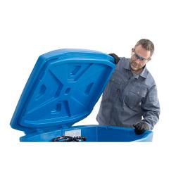 Lock för rengöringsbord bio.x B60 - blå - pluggbar