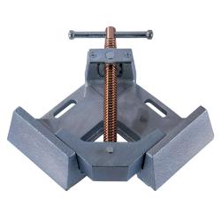 Metal angle clamp - Malleable cast iron - Clamping angle 90° - Clamping width 0 to 90 mm - Price per piece