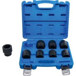 Set di bussole - 3 / 4 "- 8 pezzi -. da 22 a 38 mm - CV-acciaio
