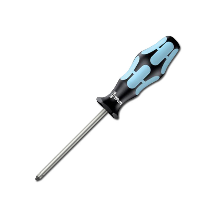 Phillips screwdriver - size PZ0 to PZ3 Wera