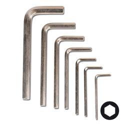 Pin spanner set - nickel-plated - 7 pieces/12 pieces