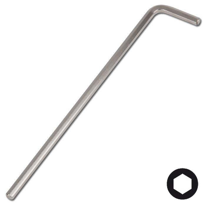 Allen wrench - hexagon - nickel-plated - SW 2 mm to 19 mm - DIN 911 L