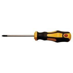 Screwdrivers - Phillips - PH 0 x 80 to PH 3 x 200 mm - PZ 1 x 100 to 3 x 200 mm PZ