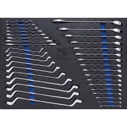 Tray Tool - foot klucz oczkowy set - 3/3 depozyt - 35 szt.