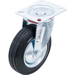 Kääntöpyörä - ruuvattavalla alustalla - kuulalaakereilla - pyörä Ø 125 mm