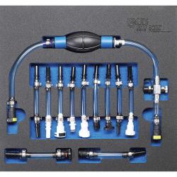 Diesel-Obwód niskiego ciśnienia Vent kit - dla różnych producentów - 7 szt.
