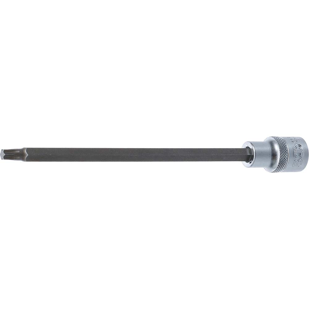 Bit insert - T30 to T70 - T-profile - long version - 1/2" - CV steel