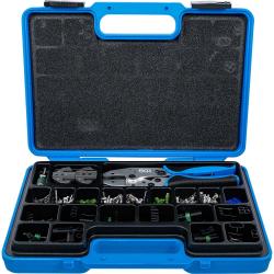 Zaciskarka Set - ze złączami wodoodpornych - 220 szt.