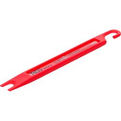 Brake line kaavin - mitat 160 x 14 x 6 mm - Materiaali Polyoksimetyleeni