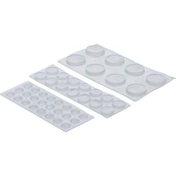Elastisk-sett - selvklebende - gjennomsiktig - 46 stk.