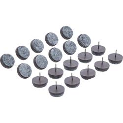 Scivola - con perni unghie - Diametro 24 mm - 20 pz.
