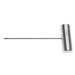 Draht-Durchstoßsonde - mit T-Griff - Aluminiumgriff - Länge ca. 100 mm