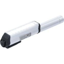 LED-Stift - mit 9 LEDs - im Aluminium-Gehäuse - Maße 158 x 22 x 25 mm