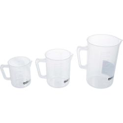 Miarka zestaw - rozmiary 500, 1000 i 2000 ml - 3 szt.