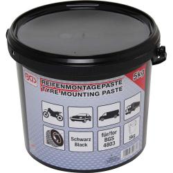 Reifenmontagepaste - Väri musta - ei runflat renkaat - 5 kg