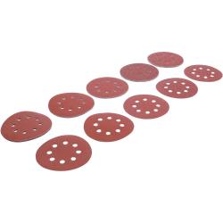 Sanding sheets - Ø 125 mm - for orbit sander - 25 pcs.