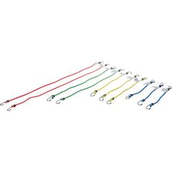 Gepäckspanner-Sortiment - in Runddose - TÜV / GS geprüft - 10-tlg.- Preis per Set