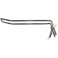 Double hook - suitable for Tegosystem - dimensions 200 x 4.8 mm