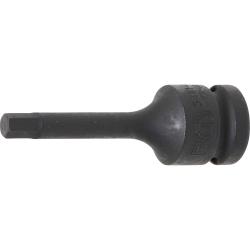 Kraft Bit Einsatz - Innen-6-Kant - Antrieb 12,5 mm (1/2") - Größe 7 mm