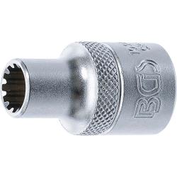 Steckschlüssel-Einsatz - "Gear Lock" - Antrieb 12,5 mm (1/2") - Größe 9 mm