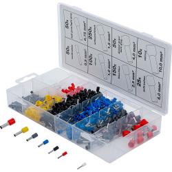 Assortiment d'embouts de câble - isolés - 685 pièces