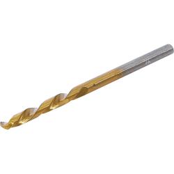 HSS trapani a mano sinistra - titanio nitrurati - dimensioni 3,0 millimetri - Lunghezza 60 mm