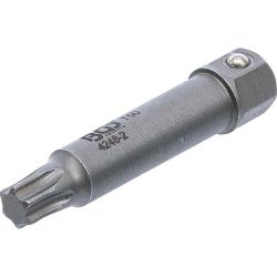 Bit Torx - with ball - size M50 x 64 mm - drive 12 mm outer hexagon