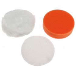 Polishing hood set - Ø 100 mm - suitable for item no .: 942392590000 - 3 pcs.