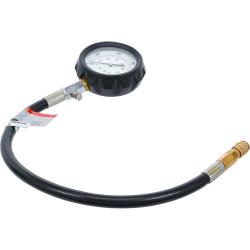 Pressure gauge - with hose - for compression testing for diesel engines
