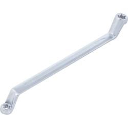 Double ring wrench - E-profile - sizes E10 x E12, E14 x E18 & E20 x E24