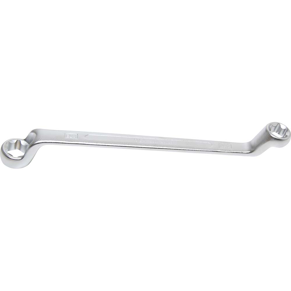 Double ring wrench - E-profile - sizes E10 x E12, E14 x E18 & E20 x E24