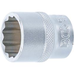Steckschlüssel-Einsatz Zwölfkant - Antrieb Innenvierkant 12,5 mm (1/2 ") - Schlüsselweite 23 mm