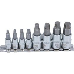 Zestaw wykrętaków do śrub - 8 sztuk - zabierak 6,3 mm (1/4 ") / 10 mm (3/8") - do uszkodzonego nasadki sześciokątnej od 3 do 10 mm