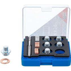 Zestaw naprawczy do gwintu spustu oleju - stal HSS-G - M11 x 1,5 mm