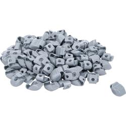 Balansevekter - for stålfelger - materiale sink - innhold 50 eller 100 stk.