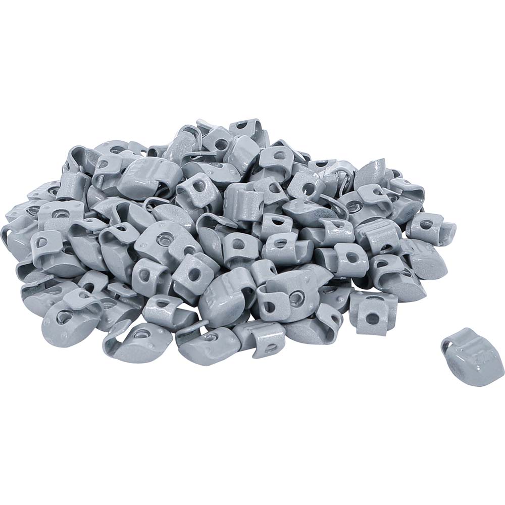 Balansevekter - for stålfelger - materiale sink - innhold 50 eller 100 stk.
