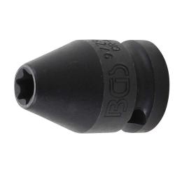Kraft-Steckschlüsseleinsatz - Abtriebsprofil E10 bis E24 - Antrieb Innenvierkant 12,5 mm - Antrieb Innenvierkant 12,5 mm (1/2")