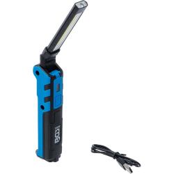 Lampa łukowa zasilana bateriami - technologia COB-LED - moc 5 W - strumień świetlny 150 lub 360 lm