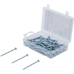 Asortyment gwoździ - rozmiar gwoździ 2,8 x 60 mm - zawartość 250 g