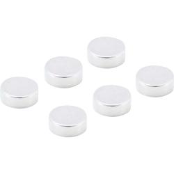Set di magneti - extra forte - diametro 8 mm - contenuto 6 pezzi.