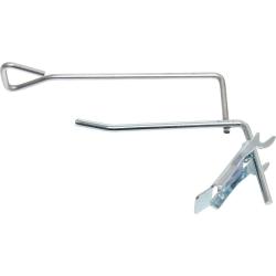 Single hook - with flap fastener - dimensions 100 x 4.8 mm - suitable for Tegosystem