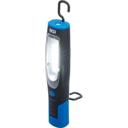 Lampe d'atelier COB-LED - Luminosité lumière principale/lumière frontale 400/120 lm