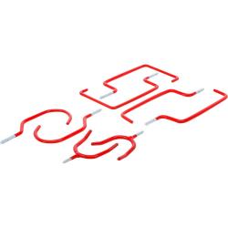 Screw hook assortment - content 8 wall and ceiling hooks - load capacity 5 and 15 kg